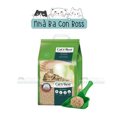 Cát Vệ Sinh Cat's Best (Cats Best) Sensitive Cho Mèo 3