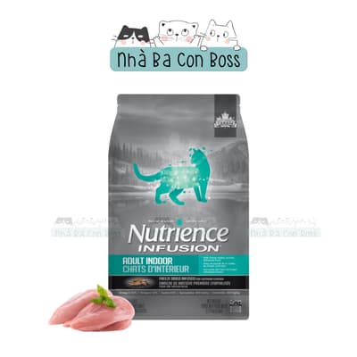 Thức Ăn Hạt Cho Mèo Trưởng Thành Nutrience Infusion Thịt Gà & Rau Củ Quả Tự Nhiên 2