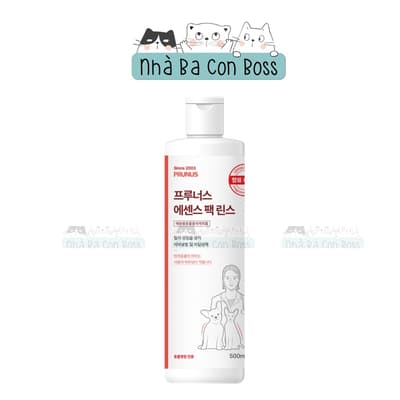 Dầu Xả Prunus Essence Pack Rinse Làm Mềm Và Ẩm Lông Cho Chó & Mèo 2