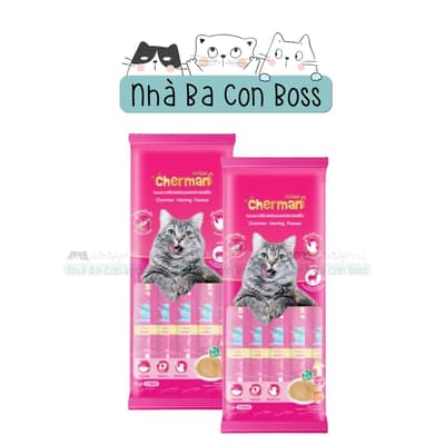 Súp Thưởng Cho Mèo Cherman Gói 5 Tuýp 2