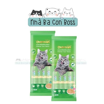 Súp Thưởng Cho Mèo Cherman Gói 5 Tuýp 5