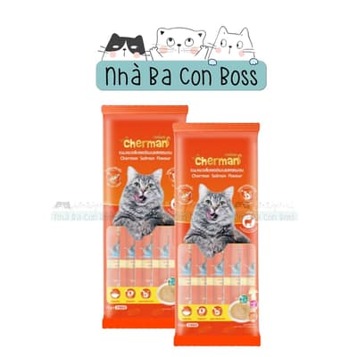 Súp Thưởng Cho Mèo Cherman Gói 5 Tuýp 3